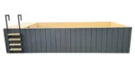 Schwimmbadbehälter aus Polypropylen 6,5 x 2,6 m – Bild 3