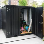 Lagercontainer 2 x 2 Meter – mit Doppeltür – Bild 2