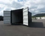 15 Fuß Container mit Elektroinstallation, Lüftungsgittern und Schlüsselschloss – Bild 4