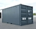15 Fuß Container mit Elektroinstallation, Lüftungsgittern und Schlüsselschloss – Bild 5