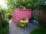 XL zerlegbarer Barcontainer 3×2 m Rosa RAL 3015 – Bild 4