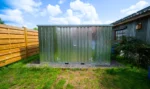 Lagercontainer 4 x 2 Meter – mit Doppeltür an der Längsseite – Bild 3