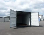 15 Fuß Container mit Elektroinstallation, Lüftungsgittern und Schlüsselschloss – Bild 3