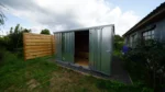 Lagercontainer 4 x 2 Meter – mit Doppeltür an der Längsseite – Bild 4