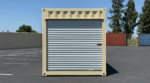 30-Fuß-Lagercontainer (generalüberholt) mit Rolltor – Bild 9