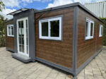 Mobiler Container - Tiny House mit zwei Schlafzimmern und Küche, Modell 2024 – Bild 5