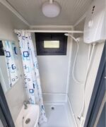 Sanitärcontainer SCDD RAL 7016 Anthrazitgrau | H 2350 x B 2400 x T 1250 mm | 2 Türen | mit Dusche – Bild 8