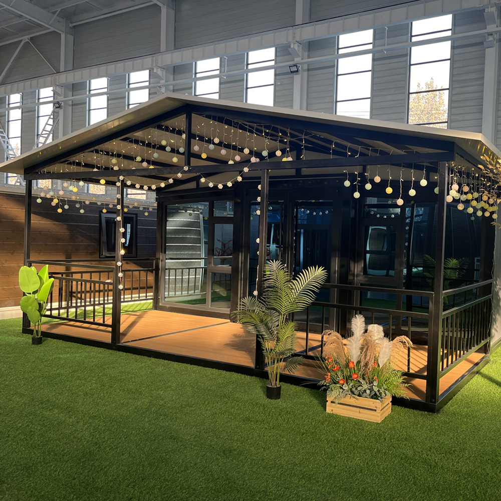 TI11.jpg Tiny House 37m² mit großer überdachter Terrasse, 5 Jahre Garantie – Bild 1
