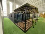 Tiny House XXL 76m² mit großer überdachter Terrasse, 5 Jahre Garantie