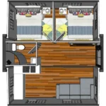 Mobiler Wohncontainer / Tiny House Deluxe 20 Fuß – Bild 17