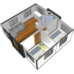 Mobiler Wohncontainer / Tiny House Deluxe 20 Fuß – Bild 18