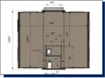 Mobiler Wohncontainer / Tiny House Deluxe 20 Fuß – Bild 3