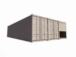 85 m² großer Lagerraum aus Containern