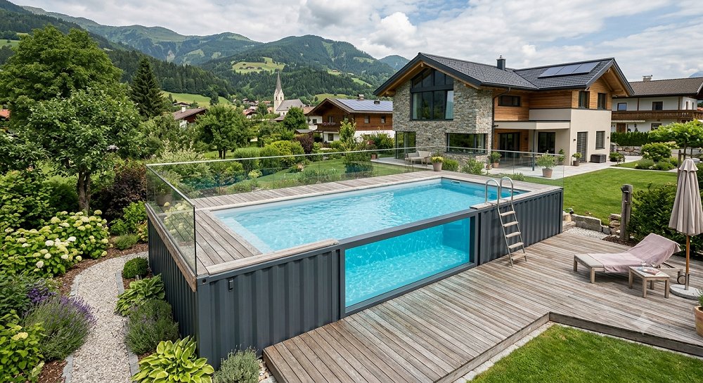 Poolcontainer